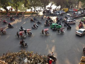 Calles de Hanoi Vietnam